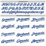 Sleeveless Royal Authentic Pinstripe Jersey Royal White Custom Baseball Sleeveless Royal Authentic Pinstripe Jersey Royal White Custom Baseball