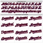 Navy Pinstripe Red Sleeveless Jersey Custom Baseball Authentic White Navy Pinstripe Red Sleeveless Jersey Custom Baseball Authentic White