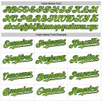 Sleeveless Authentic Green Neon Navy Custom Jersey Pinstripe White Baseball Sleeveless Authentic Green Neon Navy Custom Jersey Pinstripe White Baseball