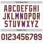 Gold Baseball Authentic Purple White Jersey Custom Sleeveless Pinstripe Gold Baseball Authentic Purple White Jersey Custom Sleeveless Pinstripe