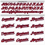 Baseball Authentic Red Jersey Sleeveless Pinstripe White Custom Navy Baseball Authentic Red Jersey Sleeveless Pinstripe White Custom Navy