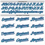 Pinstripe Jersey Purple Baseball Teal White Sleeveless Custom Authentic Pinstripe Jersey Purple Baseball Teal White Sleeveless Custom Authentic