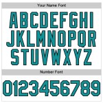 Teal Black Jersey Sleeveless Authentic Baseball Pinstripe Custom White Teal Black Jersey Sleeveless Authentic Baseball Pinstripe Custom White