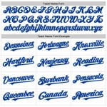 Blue Light White Custom Baseball Pinstripe Jersey Royal Authentic Sleeveless Blue Light White Custom Baseball Pinstripe Jersey Royal Authentic Sleeveless