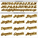 Brown Jersey Gold Custom Sleeveless Pinstripe Authentic White Baseball Brown Jersey Gold Custom Sleeveless Pinstripe Authentic White Baseball