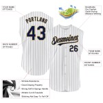 Navy Jersey Pinstripe Gold Custom Old Sleeveless Baseball Authentic White Navy Jersey Pinstripe Gold Custom Old Sleeveless Baseball Authentic White