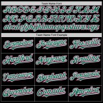 Authentic Sleeveless Pinstripe Pink-Kelly Baseball Jersey Black Custom White Green Authentic Sleeveless Pinstripe Pink-Kelly Baseball Jersey Black Custom White Green
