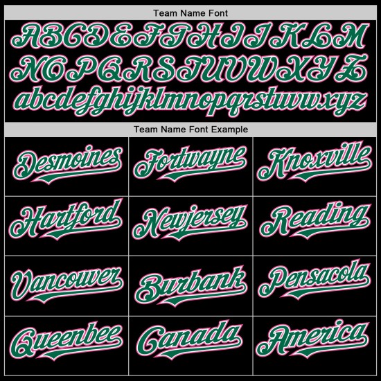 Authentic Sleeveless Pinstripe Pink-Kelly Baseball Jersey Black Custom White Green Authentic Sleeveless Pinstripe Pink-Kelly Baseball Jersey Black Custom White Green