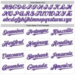 Sleeveless Jersey Gray Pinstripe Authentic White Baseball Purple Custom Sleeveless Jersey Gray Pinstripe Authentic White Baseball Purple Custom