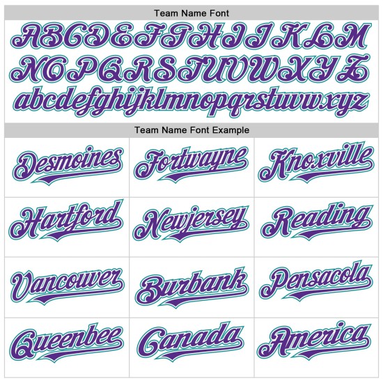 Jersey Baseball Authentic Purple Pinstripe Teal Custom White Sleeveless Jersey Baseball Authentic Purple Pinstripe Teal Custom White Sleeveless