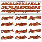 Jersey White Custom Pinstripe Sleeveless Baseball Orange Authentic Black Jersey White Custom Pinstripe Sleeveless Baseball Orange Authentic Black