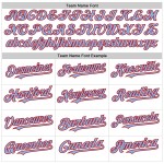 Pinstripe Sleeveless Baseball Light Blue Jersey Red White Authentic Custom