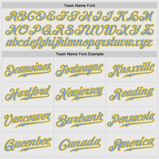 Sleeves Jersey Custom Authentic Light Light Baseball Blue Blue-Gold White Raglan Pinstripe Sleeves Jersey Custom Authentic Light Light Baseball Blue Blue-Gold White Raglan Pinstripe