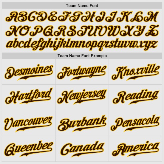 White Custom Sleeves Pinstripe Raglan Brown Baseball Authentic Brown-Gold Jersey White Custom Sleeves Pinstripe Raglan Brown Baseball Authentic Brown-Gold Jersey