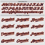 Baseball White Navy-Orange Authentic Pinstripe Jersey Custom Sleeves Raglan Navy Baseball White Navy-Orange Authentic Pinstripe Jersey Custom Sleeves Raglan Navy